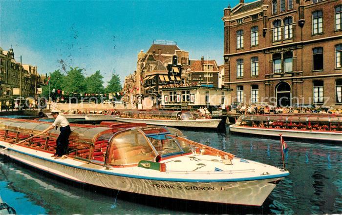 Amsterdam Niederlande Rondvaart door lj-havens en Grachten