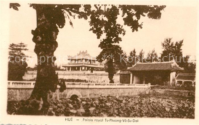 Hue Annam Vietnam Palais royal Tu-Phuong Vo Su Dai