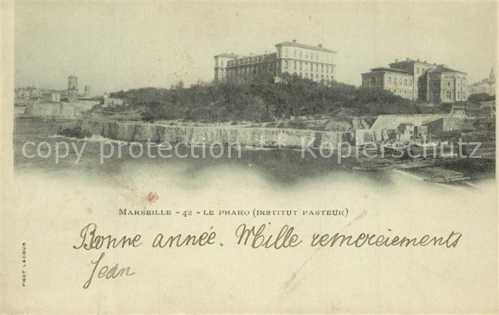 Marseille Bouches-du-Rhone Le Pharo Institut Pasteur