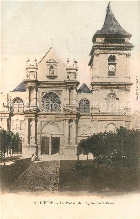 Dieppe 76 Eglise Saint Remi