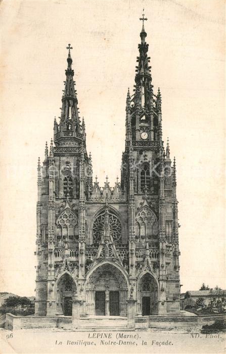 Lepine Basilique Notre Dame Facade