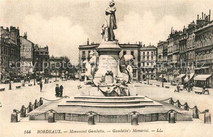 Bordeaux Monument Gambetta