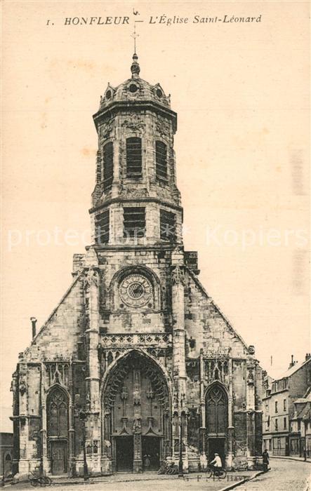 Honfleur Eglise Saint Leonard