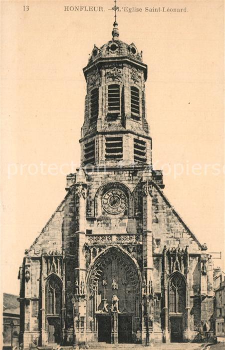 Honfleur Eglise Saint Leonard