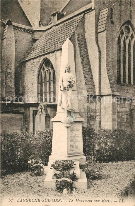 Langrune-sur-Mer Monument aux Morts