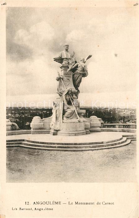 Angouleme Monument de Carnot