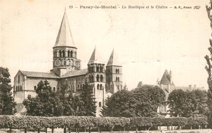 Paray-le-Monial Basilique et le Cloitre