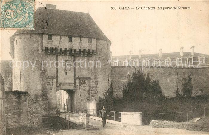 Caen Chateau Porte de Secours
