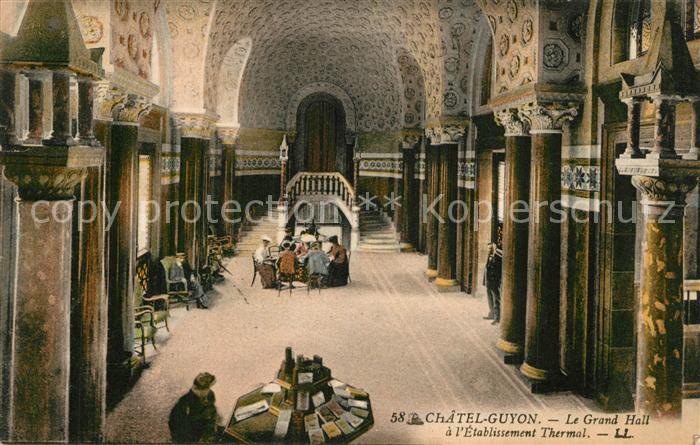 Chatel-Guyon Grand Hall Etablissement Thermal