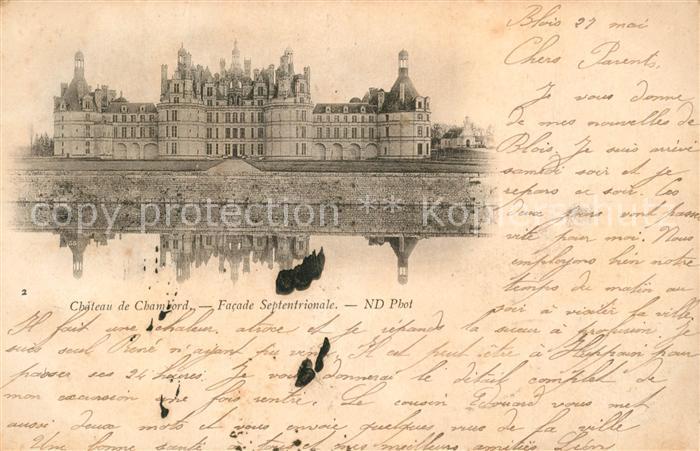 Chambord Blois Chateau