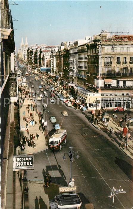 Marseille Bouches-du-Rhone La Canebiere