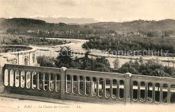 Pau 64 Chaine des Pyrenees