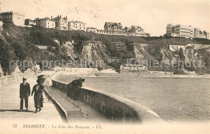 Biarritz Pyrenees Atlantiques La Cote des Basques