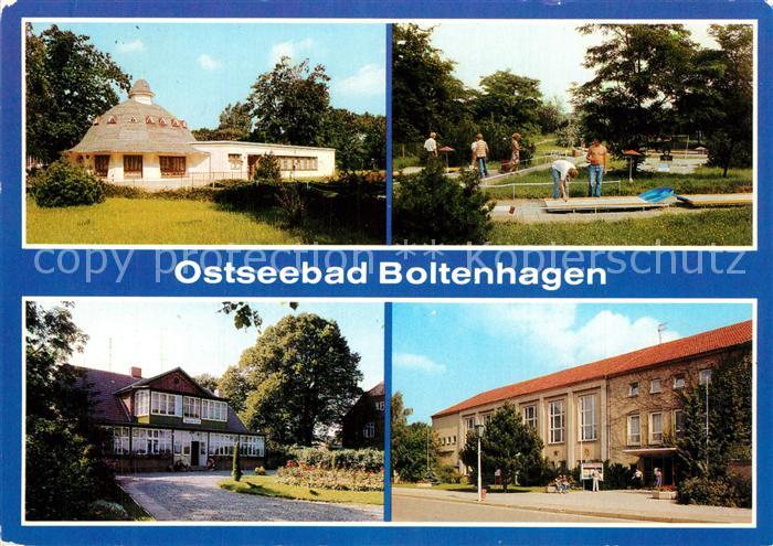 Boltenhagen Ostseebad Pavillon Minigolf Haus-am-Meer Erholungsheim-Fritz Reuter