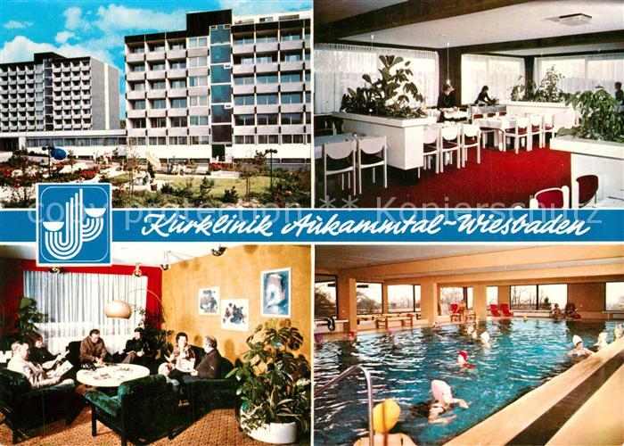 Wiesbaden Kurklinik Aukammtal Schwimmbad