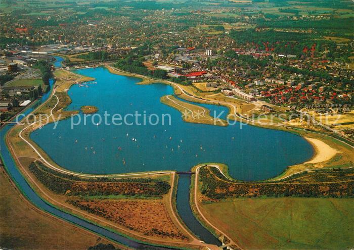 Bocholt Westfalen Fliegeraufnahme Erholungsheim Aasee