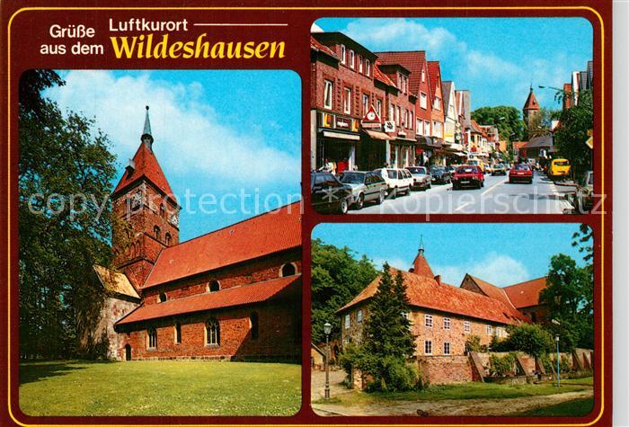 Wildeshausen Kirche Strassenpartie