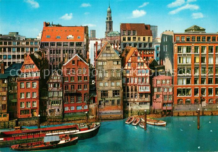 Hamburg Alte H?user am Nicolaifleet