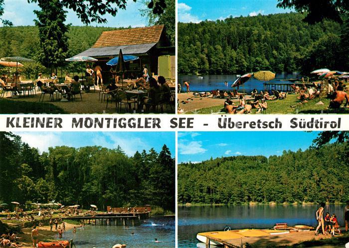 ueberetsch Kleiner Montiggler See Badestelle
