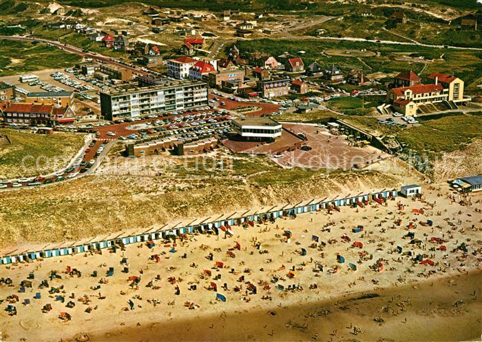 Bergen aan Zee Fliegeraufnahme mit Strand