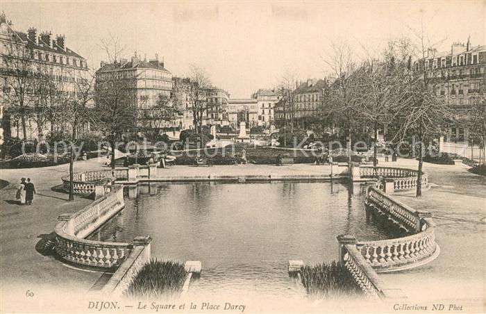 Dijon 21 Le Square et la Place Darcy
