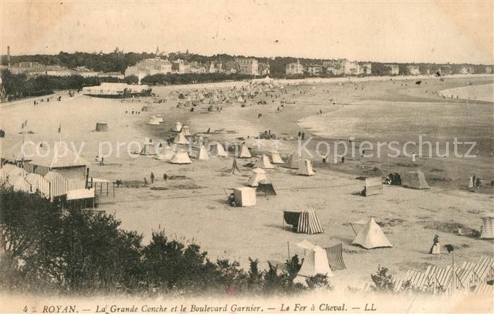 Royan 17 La Grande Conche et le Boulevard Garnie