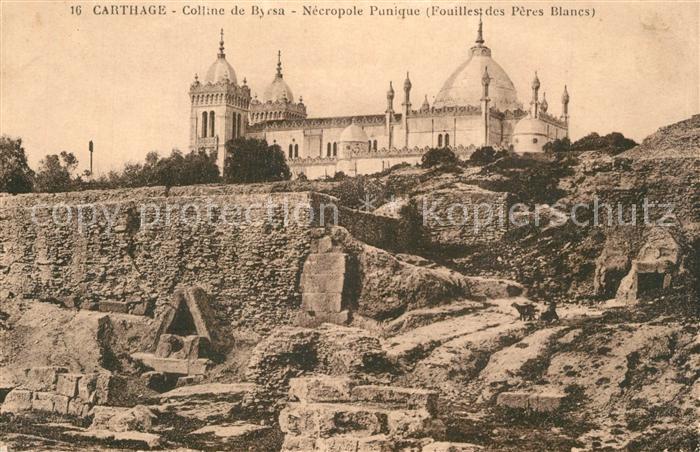 Carthage Karthago Colline de Byrsa Necropole Punique