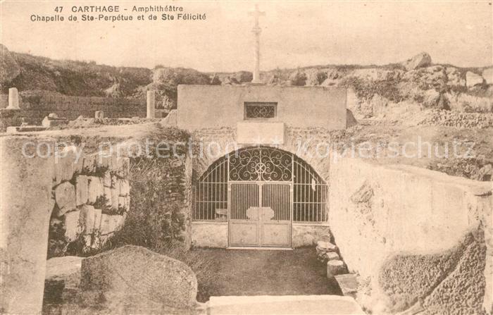 Carthage Karthago Chapelle de Ste Perpetue et de Ste Felicite