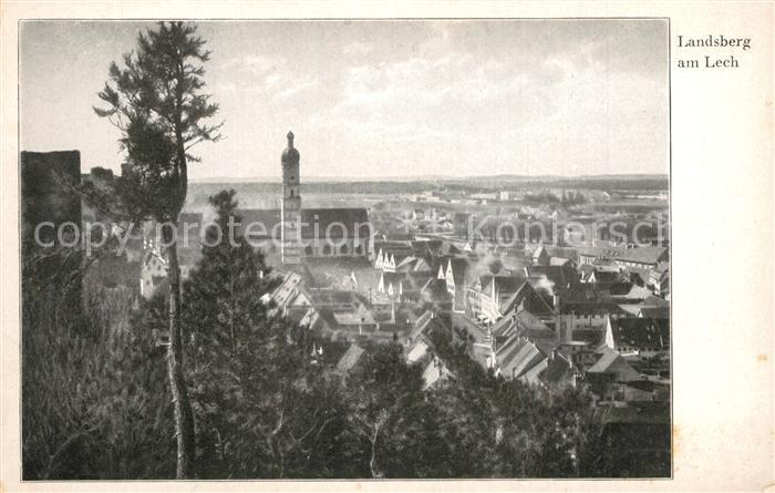 Landsberg Lech Panorama