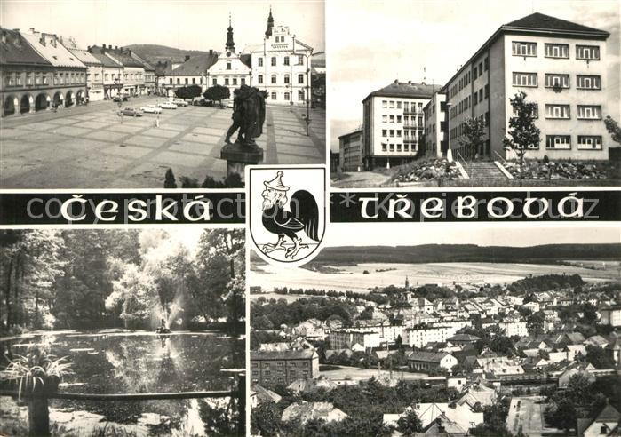 Ceska Trebova namesti Sbratreni Odborne uciliste zeleznicni Sad Javorka Celkovy