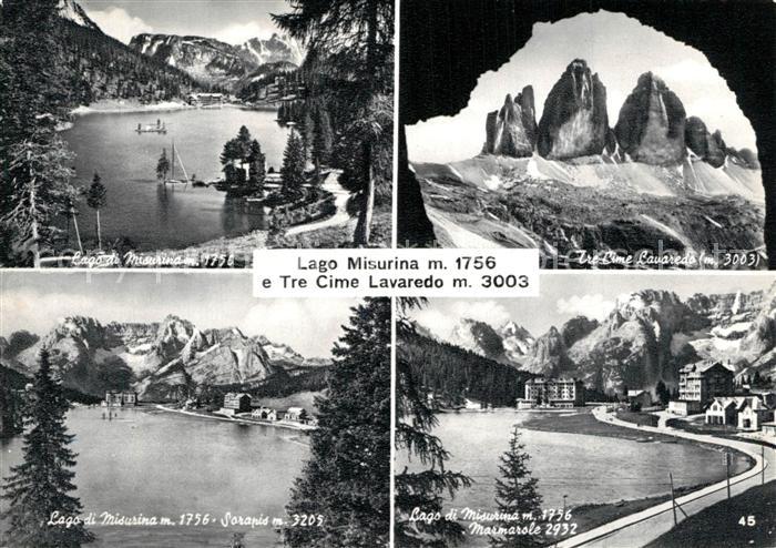 Lago Misurina e Tre Cime Lavaredo Sorapid Marmarole