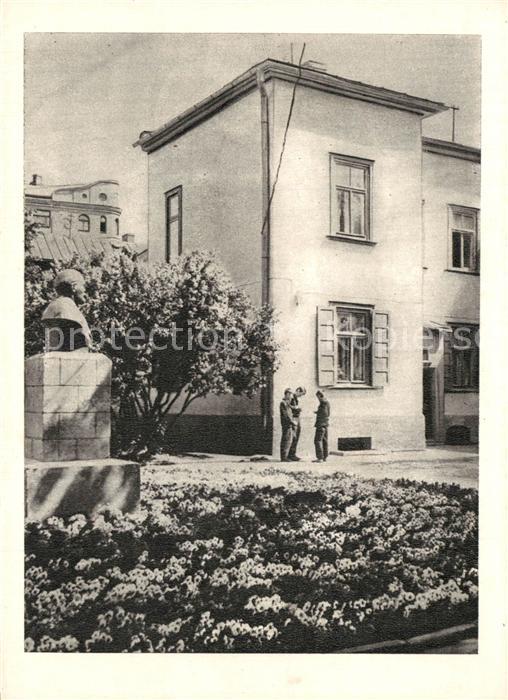 Riga Lettland Mams Cesu iela Nr 17 kur uzturejies Lenins