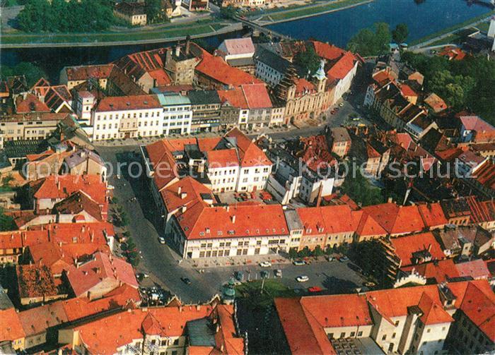 Pisek Tschechien Fliegeraufnahme
