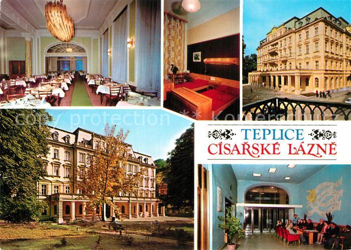 Teplice Cisarske Lazne Vyznamne severoceske lazne polozene na upati Krusnych hor