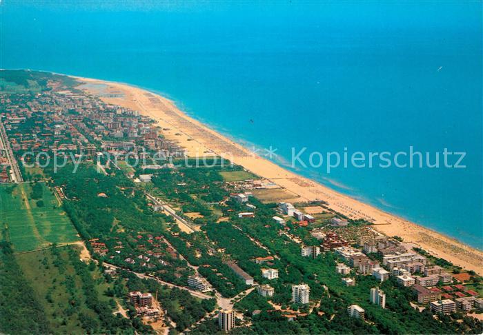 Bibione Aerea della spiaggia e del Lido del Sole