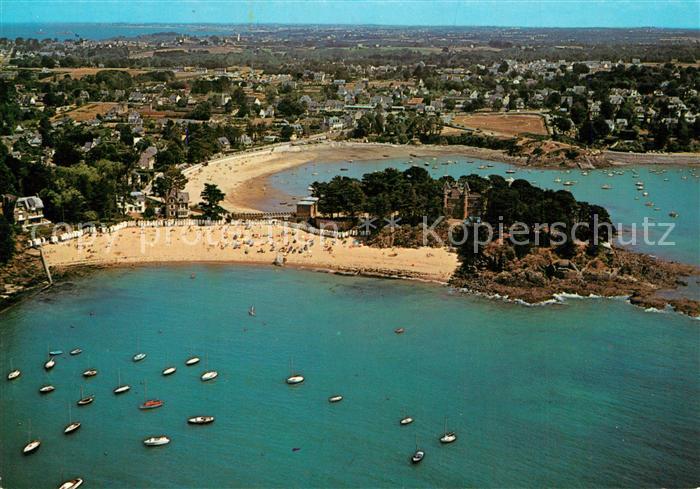 Saint-Briac-sur-Mer Vue aerienne sur les plages de la Grande Salinette et du Bec