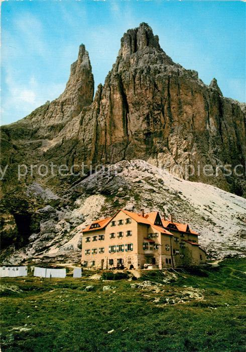 Dolomiti Rifugio Vajolet al Catinaccio Torri di Vajolet