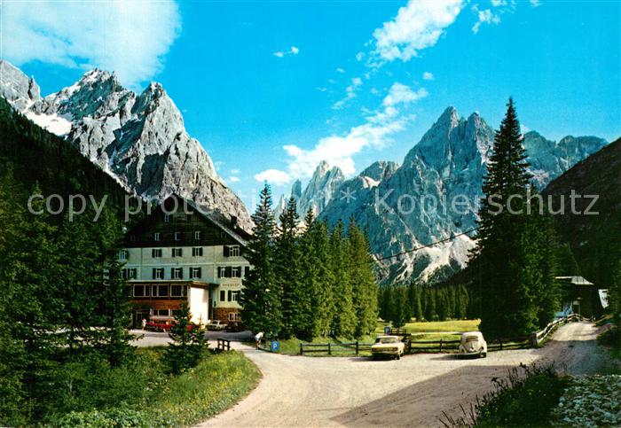 Sexten Sesto Suedtirol Dolomiten Hotel Elferkofel Zwoelferkofel