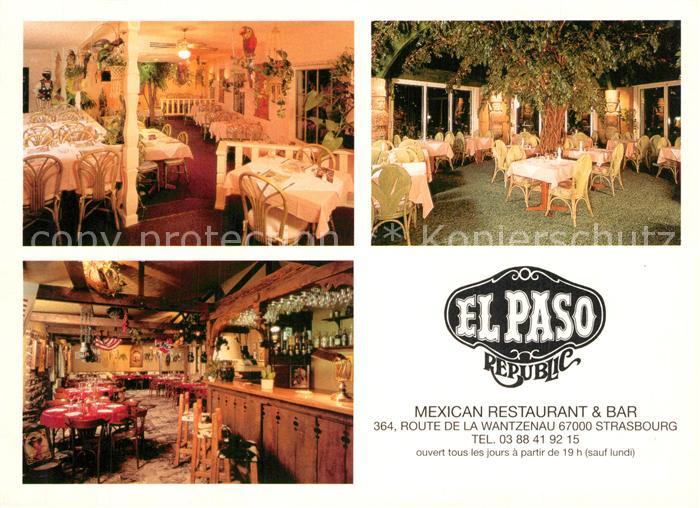Strasbourg Alsace El Paso Mexican Restaurant Bar