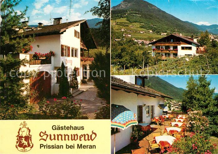 Prissian Gaestehaus Sunnwend Terrasse Panorama