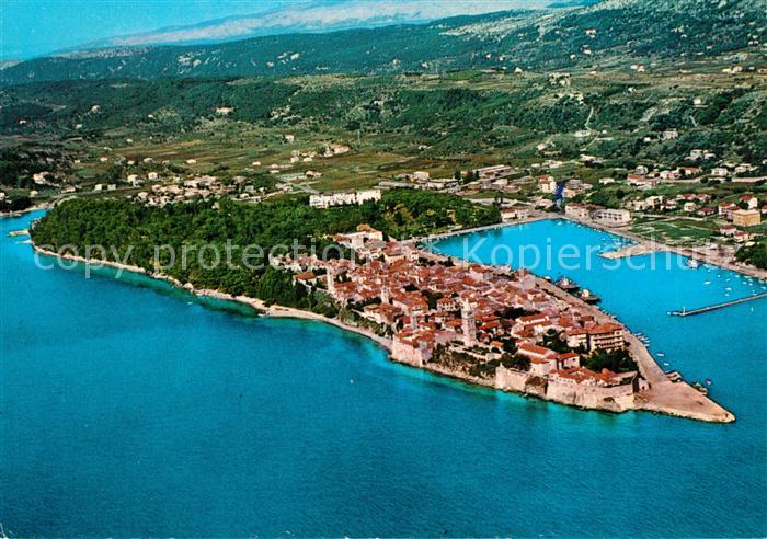 Rab Croatia Fliegeraufnahme