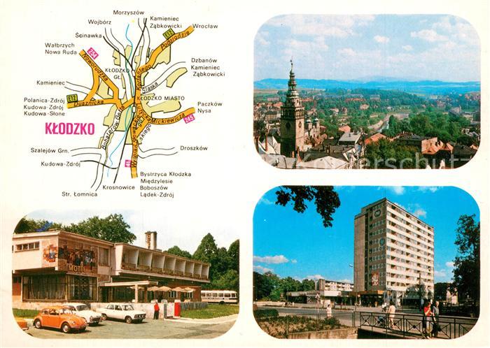 Klodzko Widok ogolny Motel Ulica Daszynskiego