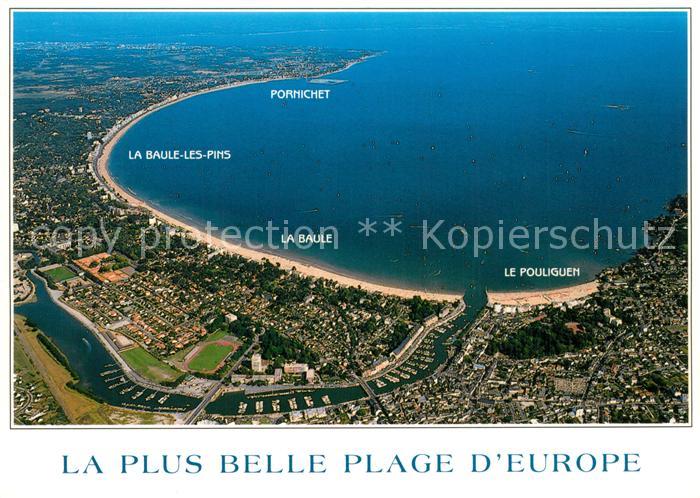 La Baule-les-Pins La Plus Belle Plage d’Europe Vue aerien