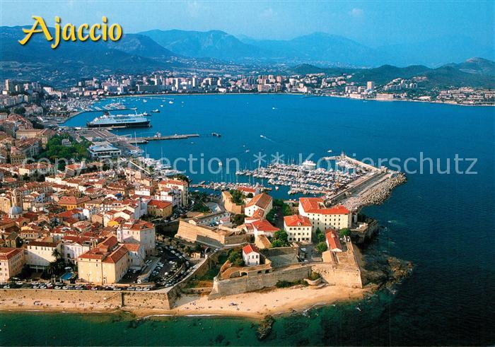 Ajaccio Fliegeraufnahme