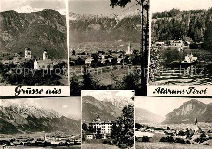 Aldrans Teilansichten Landschaftspanorama Alpen