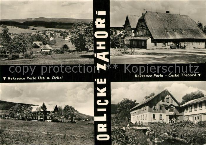 Ceska Trebova Rekreace Perla Erholungsheim Landschaftspanorama