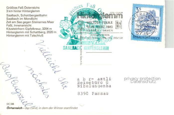 Saalbach-Hinterglemm Groesstes Fass oesterreichs Gaststaette Schattbergseilbahn – Bild 2