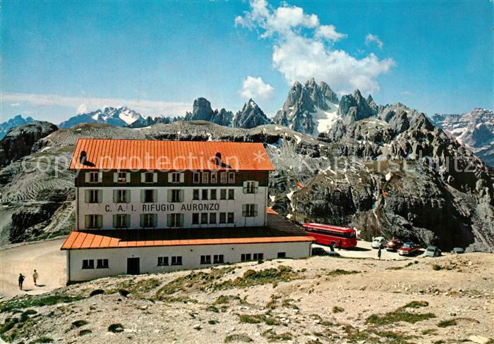 Misurinasee Rifugio Auronzo Cadini Dolomiti Berghuette Dolomiten