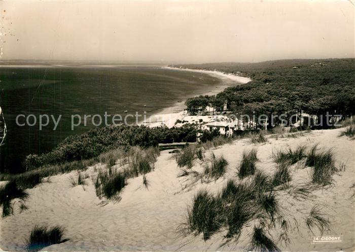Bassin d Arcachon Vue Generale du Pyla prise de la Grande