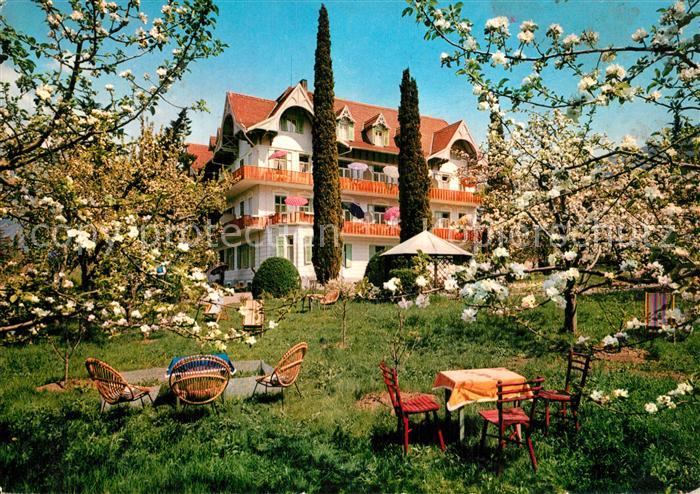 Meran Merano Pensione Angelica Garten Baumbluete